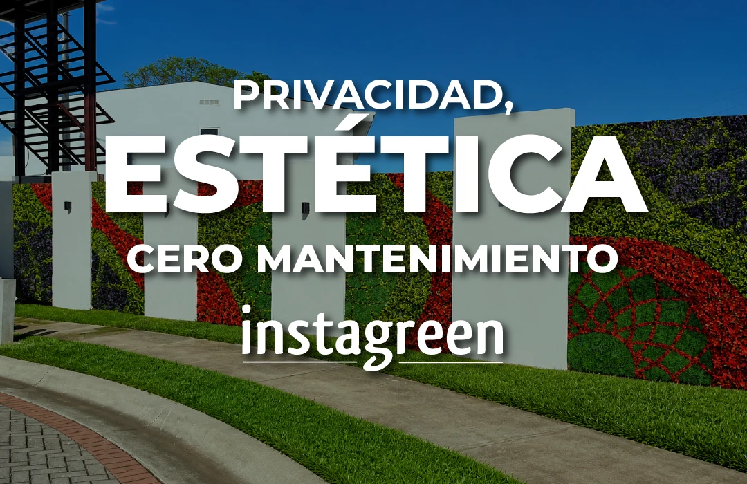 Enredaderas artificiales para tapiales y cercas en Costa Rica: privacidad, estética y cero mantenimiento